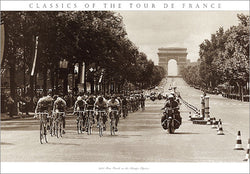 Vintage Classics of the Tour de France "1975 Tour Finish" Cycling Poster Print - Presse 'e Sports