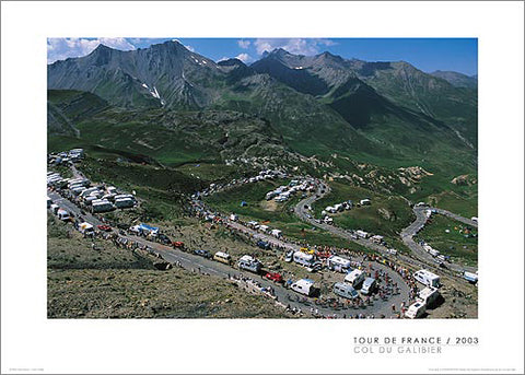 Tour de France "Cycling's Arena" (Galibier Pass) Premium Poster Print - Graham Watson