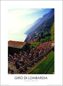 Giro di Lombardia (1984) Premium Cycling Poster Print - Graham Watson