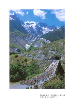 Tour de France Cycling "Col du Lautaret" Premium Poster Print - Graham Watson 2002