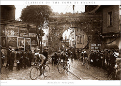 Vintage Classics of the Tour de France "Gates of Verdun" (1922) Cycling Poster Print - Presse 'e Sport