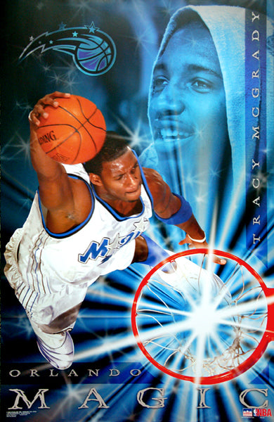 Tracy McGrady "Superstar" Orlando Magic NBA Action Poster - Starline 2003