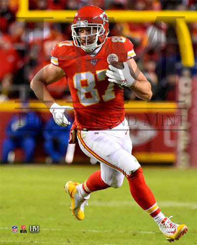 Travis Kelce 87 Kansas City Chiefs football player poster gift