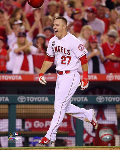 Mike Trout "Walkoff" L.A. Angels Baseball Premium Poster - Photofile 16x20