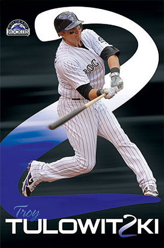 Todd Helton Superstar Colorado Rockies MLB Action Poster - Starline 2001