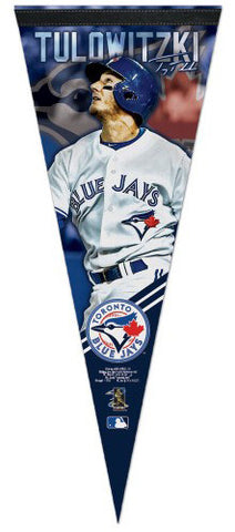 Troy Tulowizki "Signature Series" Toronto Blue Jays Premium Felt Collector's Pennant - Wincraft