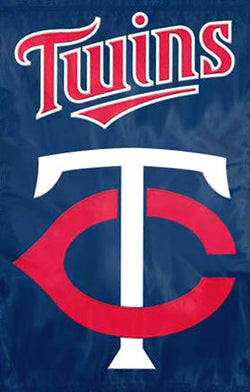 Minnesota Twins Official Team Applique Banner - Party Animal
