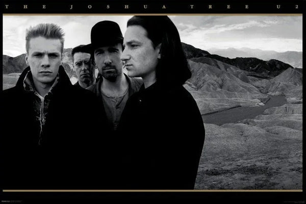 U2 The Joshua Tree Album Cover Art Poster - Aquarius Inc.