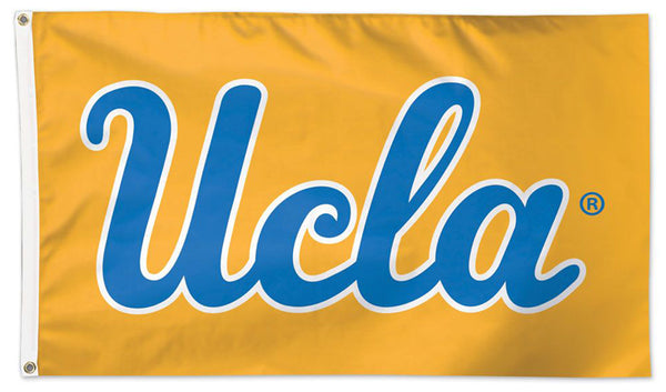 UCLA Bruins Script-Style Official NCAA Team Logo Deluxe-Edition 3'x5' Flag - Wincraft Inc.