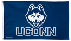 UCONN University of Connecticut Huskies NCAA Deluxe-Edition 3'x5' Flag - Wincraft Inc.