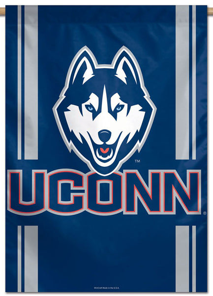 UCONN University of Connecticut Huskies Official 28x40 Premium Wall Banner Flag - Wincraft Inc.