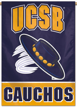 UCSB Santa Barbara Gauchos Official NCAA Premium 28x40 Wall Banner - Wincraft Inc.