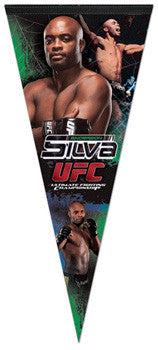 Anderson Silva "UFC Hero" EXTRA-LARGE Premium Felt Pennant