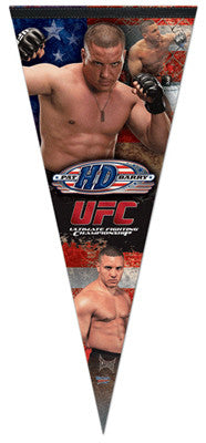 Pat Barry "UFC Hero" EXTRA-LARGE Premium Felt Pennant