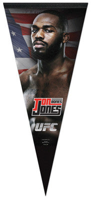 Jon Bones Jones "Patriot" Extra-Large UFC Premium Felt Pennant - Wincraft Inc.