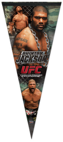 Quinton Jackson "UFC Hero" EXTRA-LARGE Premium Felt Pennant