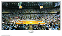 North Carolina Tar Heels vs Duke "The Rivalry" Dean Smith Center Game Night Poster Print
