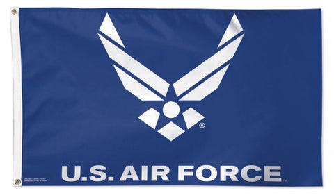 United States Air Force Official American Military Emblem Logo DELUXE FLAG - Wincraft Inc.