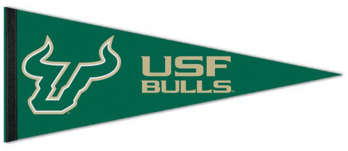 University of South Florida USF Bulls NCAA Team Logo Premium Felt Pennant - Wincraft Inc.