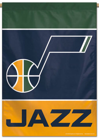 Utah Jazz Official NBA Basketball Premium 28x40 Team Logo Wall Banner - Wincraft Inc.