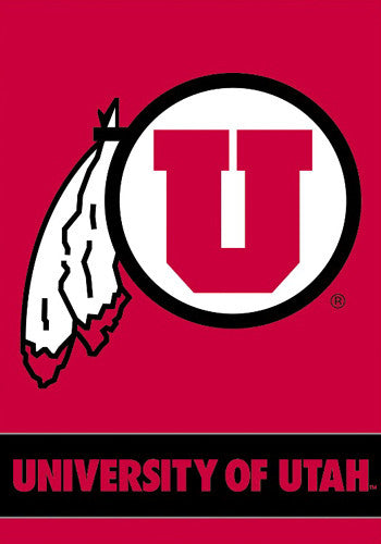 Utah Utes Official 28x40 NCAA Premium Team Banner - BSI Products