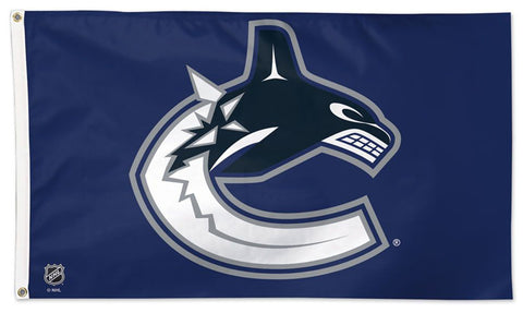 Vancouver Canucks Official NHL Deluxe-Edition 3'x5' Team Logo Flag - Wincraft Inc.