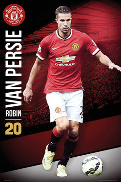 Robin Van Persie "Superstar" Manchester United FC Soccer Action Poster - GB Eye (UK)