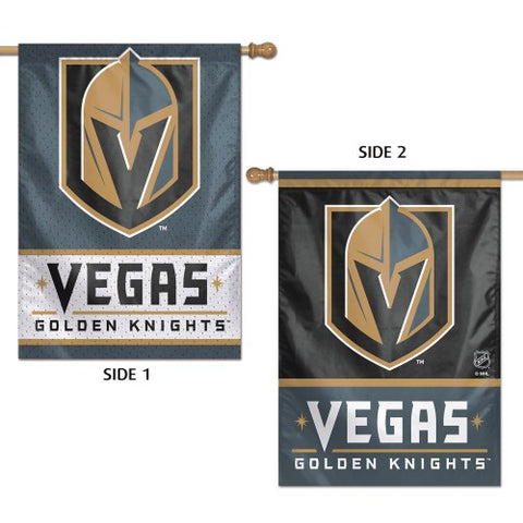 Vegas Golden Knights Official NHL Hockey 2-Sided Vertical Flag Wall Banner - Wincraft Inc.