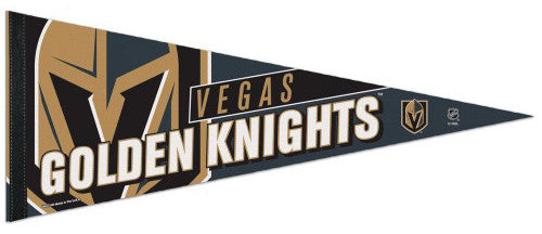 Bandiera Ufficiale Wincraft Vegas Golden Knights - 3x5 Metri, Poliestere Resistente, Con Occhielli Metallici, Stampata Su Entrambi I Lati - Per Asta O Parete