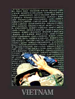 "Vietnam Memory Wall" - New York Graphic Society 1998