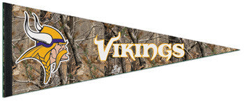 Minnesota Vikings "Backwoods" Premium Felt Pennant - Wincraft