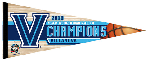 Villanova Wildcats 2018 NCAA Basketball Champions Premium Felt Collector's Pennant - Wincraft Inc.