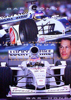 Jacques Villeneuve "Bar Honda 2000" - U.K.