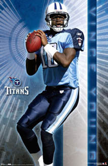Vince Young "Shining Star" Tennessee Titans Poster - Costacos 2007