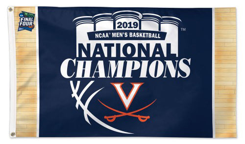 Virginia Cavaliers NCAA Basketball 2019 National Champions Deluxe-Edition 3'x5' Flag - Wincraft Inc.