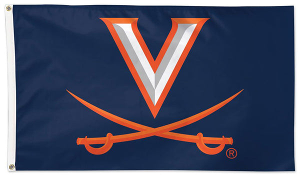 University of Virginia Cavaliers NCAA Deluxe Team Logo Style 3'x5' Flag - Wincraft