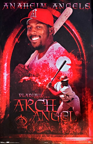 Vladimir Guerrero "Arch Angel" Los Angeles Angels MLB Baseball Poster - Costacos 2004
