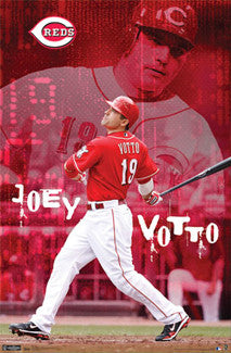 Joey Votto "Superstar" Cincinnati Reds Poster - Costacos 2011