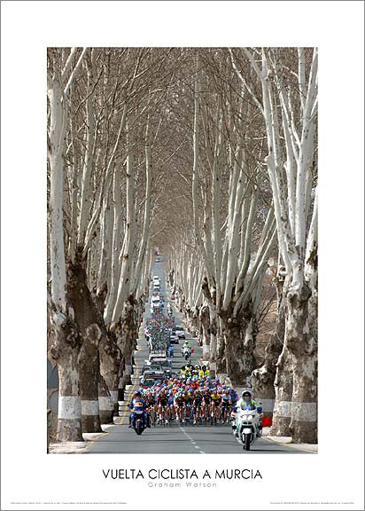 Vuelta Ciclista a Murcia Cycling Race Premium Poster Print - Graham Watson 2006