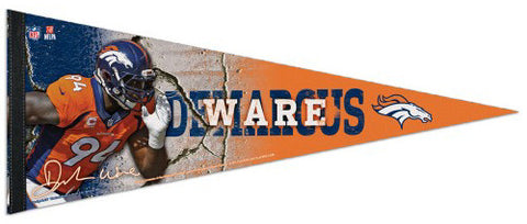DeMarcus Ware "Signature Series" Denver Broncos Premium Felt Collector's Pennant - Wincraft