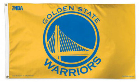Golden State Warriors Official NBA Basketball 3'x5' DELUXE Team Banner FLAG - Wincraft