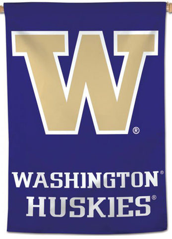 Washington Huskies Official NCAA Team Premium 28x40 Wall Banner - Wincraft Inc.