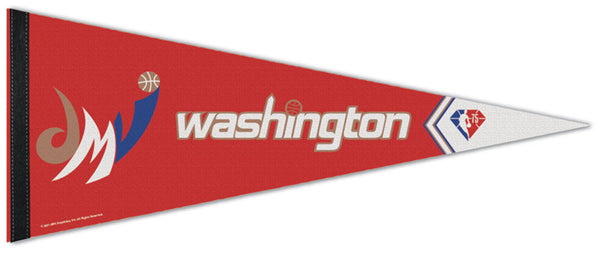 Washington Wizards NBA 75th Anniversary City Edition Premium Felt Pennant - Wincraft