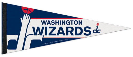 Washington Wizards Official NBA Basketball Premium Felt Collector's Pennant - Wincraft Inc.