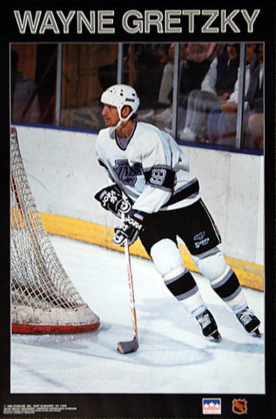 Wayne Gretzky St. Louis Blues NHL Hockey Action Poster - Starline 1996