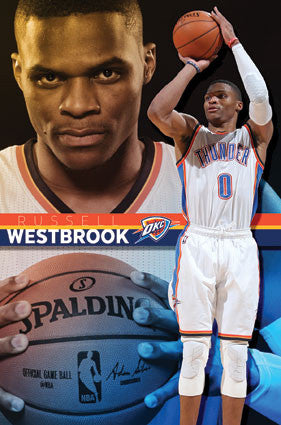 Russell Westbrook "Superstar" Oklahoma City Thunder NBA Poster - Trends International