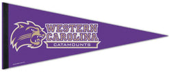Western Carolina Catamounts Official NCAA Team Logo Premium Felt Pennant - Wincraft Inc.