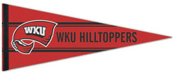 Western Kentucky Hilltoppers NCAA Sports Team Logo Premium Felt Pennant - Wincraft Inc.