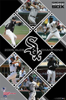 Chicago White Sox 2005 ALCS Champions Commemorative Poster - Costacos Sports 2005