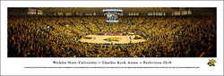 Wichita State Shockers Basketball Koch Arena Game Night "31-0" Panoramic Poster Print - Blakeway 2014